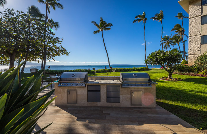 Oceanfront barbeques
